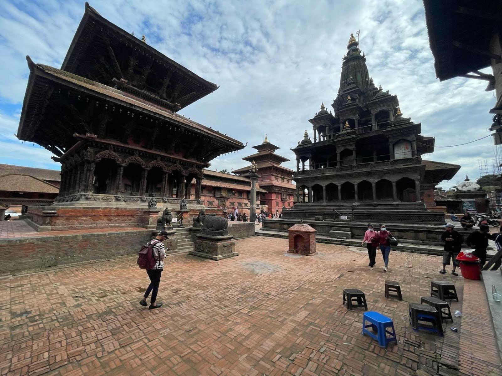 Patan Square - 2 Km From Patan Durbar Square Hotell Exteriör bild